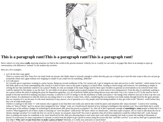 rant screenshot