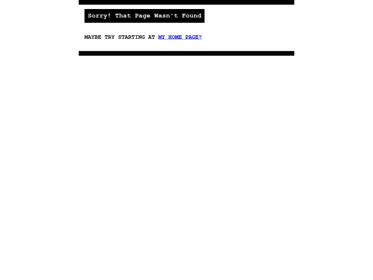 not_found screenshot