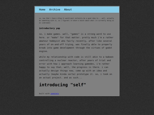 georgeblog/posts/2025-xx-xx-introducing_self screenshot