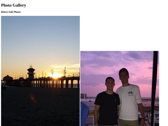Online Class/PhotoGallery screenshot