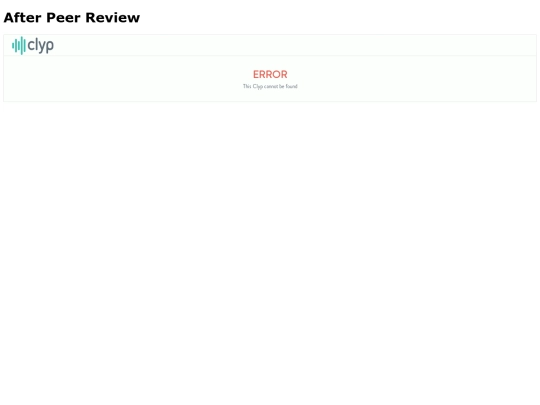 Online Class/Rainforest_PostPeer screenshot