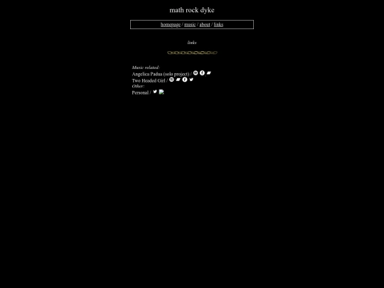 links screenshot