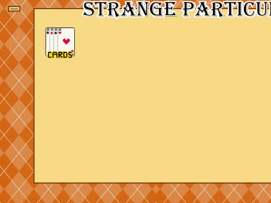 StrangeParticulars screenshot