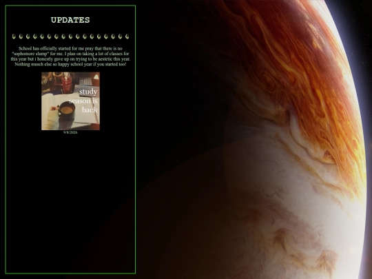 blog screenshot