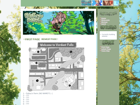 webcomic/map screenshot