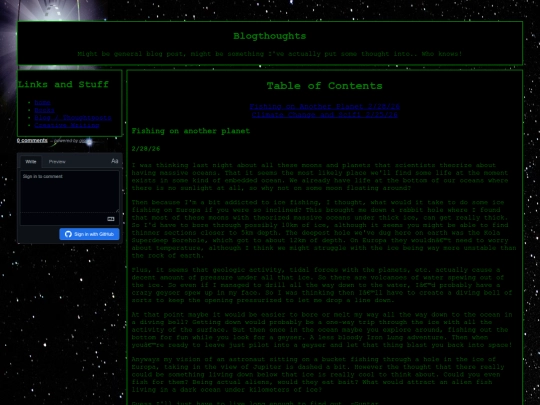 blogthoughts screenshot