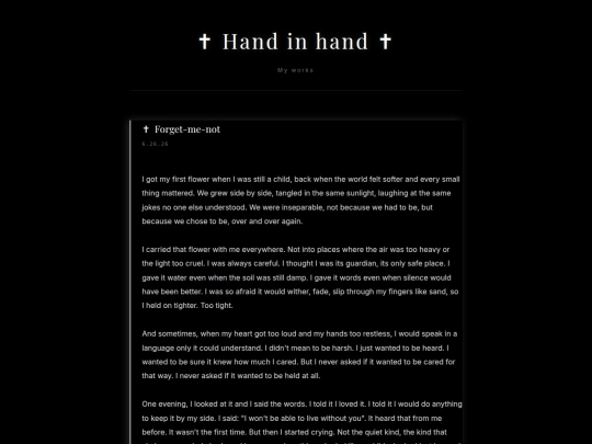 Poetry screenshot