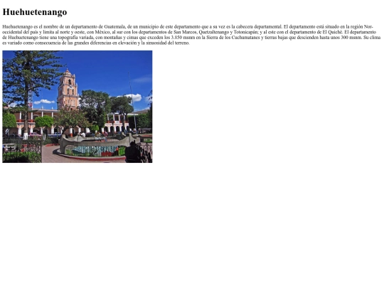 Guatemala/Huehuetenango screenshot