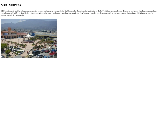 Guatemala/San Marcos screenshot