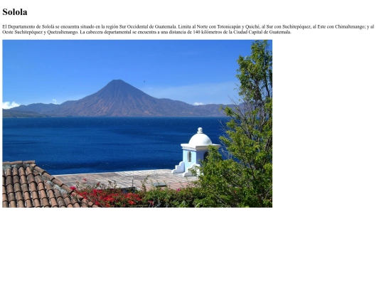 Guatemala/Solola screenshot
