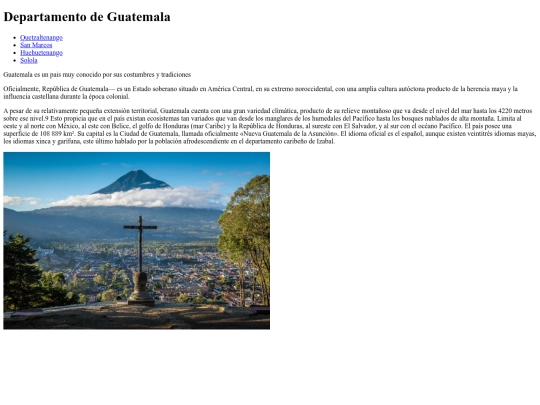 Guatemala screenshot