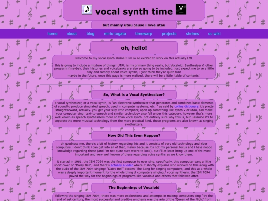 shrines/vocalsynth screenshot