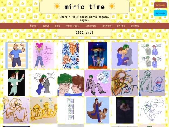 timewarpartpages/art2022 screenshot