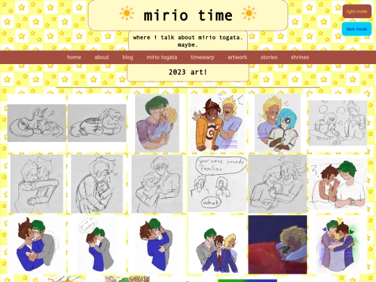 timewarpartpages/art2023 screenshot