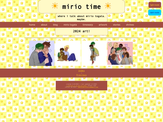 timewarpartpages/art2024 screenshot