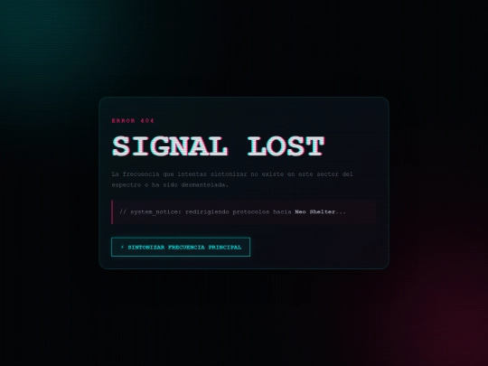 not_found screenshot