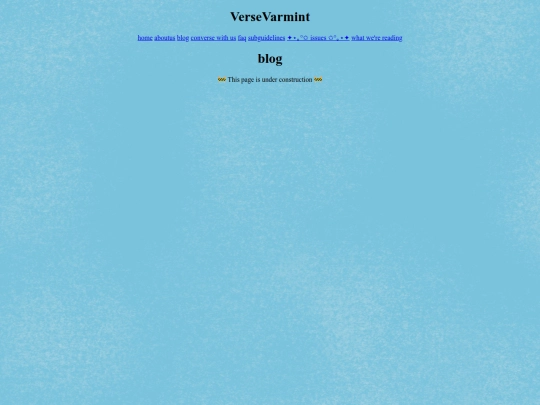 blog screenshot