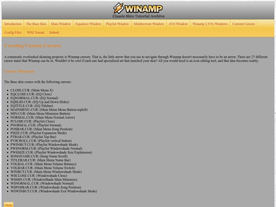 cursors screenshot