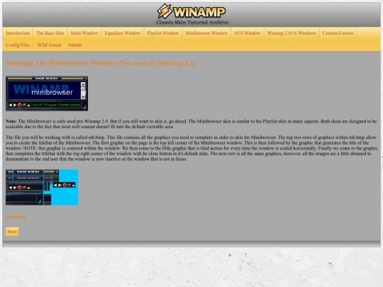 minibrowser screenshot
