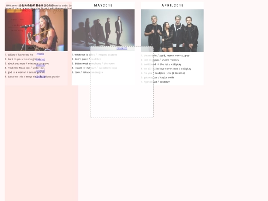 playlists screenshot