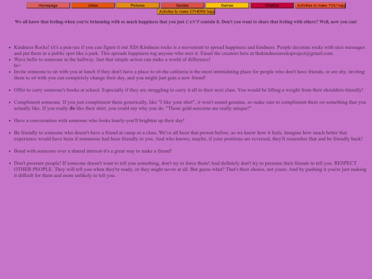 activitiesforothers screenshot