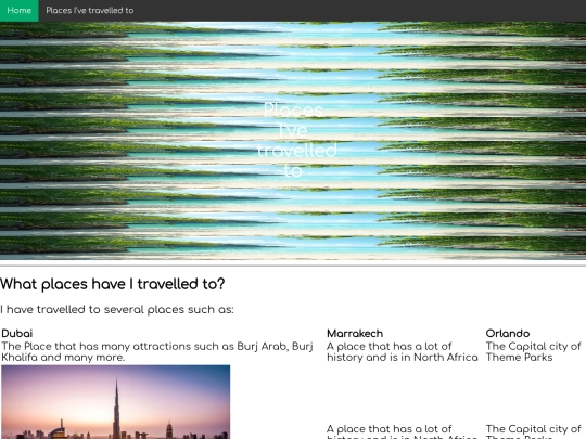 placesivetravelledto screenshot