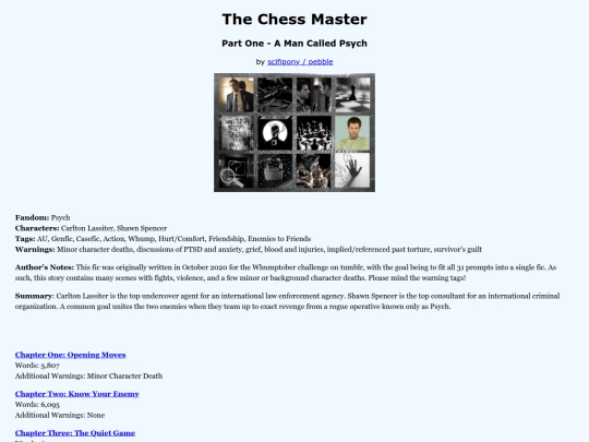 fanfics/chessmaster/AMCPindex screenshot