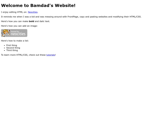 index screenshot
