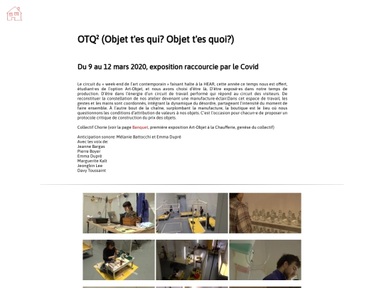 pagechaufferie screenshot