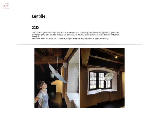 pagelentille screenshot