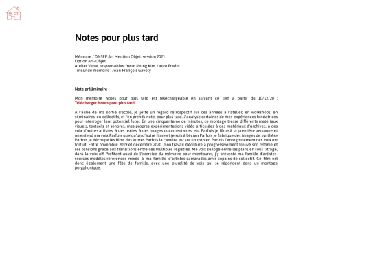 pagememoire screenshot
