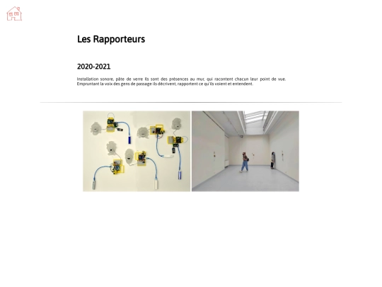 pagerapporteurs screenshot