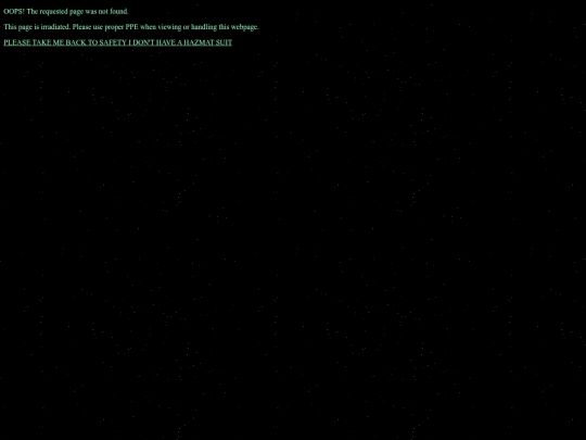 not_found screenshot