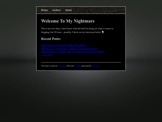 blog screenshot