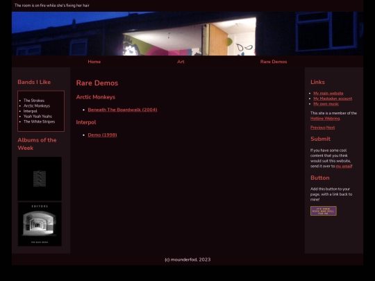demos screenshot