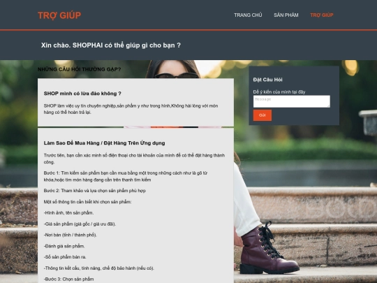 services screenshot