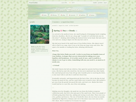 campaigns/session-1-a-mysterious-letter screenshot
