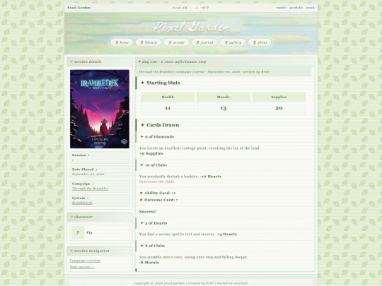 campaigns/throughthebrambles/session-1 screenshot