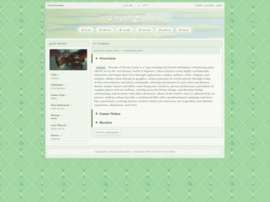 games/achaea screenshot