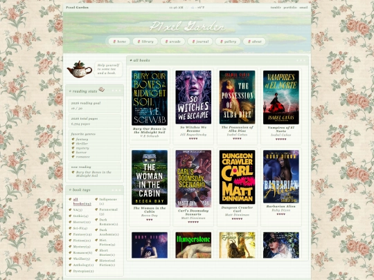 library screenshot