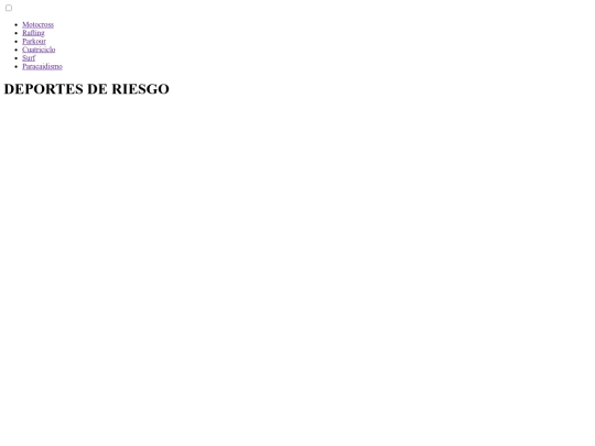 menu screenshot