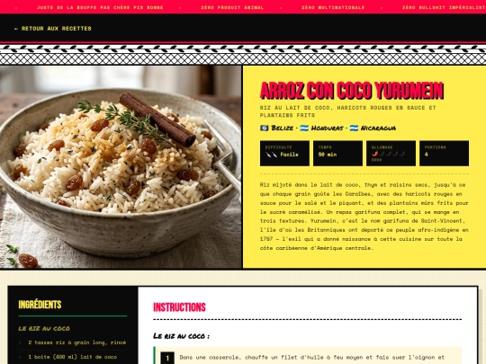 recettes/recette-arroz-coco-yurumein screenshot