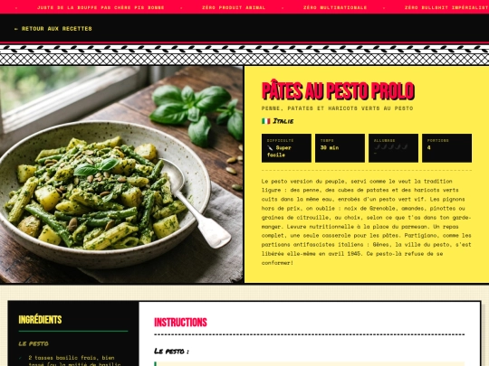 recettes/recette-pesto screenshot