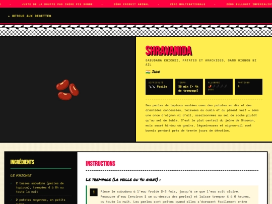recettes/recette-shravanida screenshot