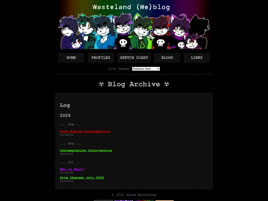 blogs screenshot