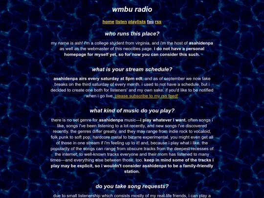 faq screenshot