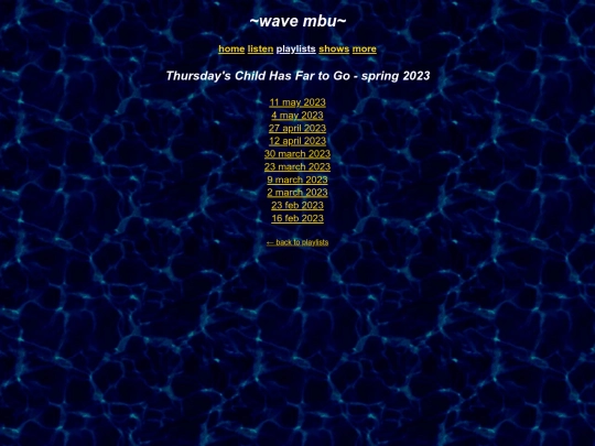 thursdayspring23 screenshot