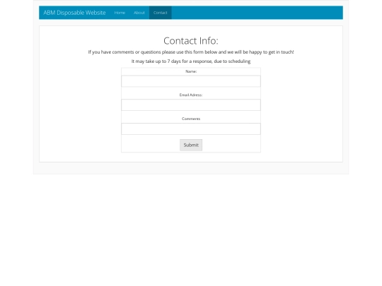 contact screenshot