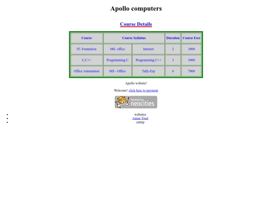 index screenshot