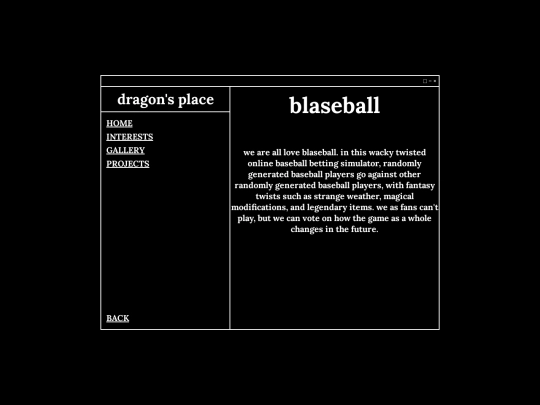 interests/blaseball screenshot
